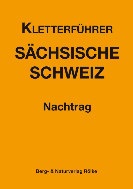 Kletterführer Nachtrag